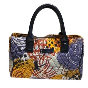 Vera Bradley Multicolor Jungle Quilted Women's Shoulder Bag EUC